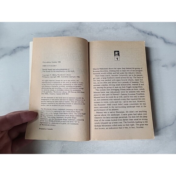 Able Team The Iron God By Dick Stivers Paperback - Picture 4 of 10